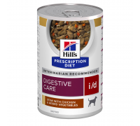 Hill's Prescription Diet i/d spezzatino per cani aromatizzato con pollo e verdure da 354 gr 